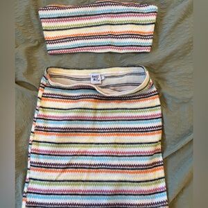 Princess Polly skirt and crop top set. Worn once